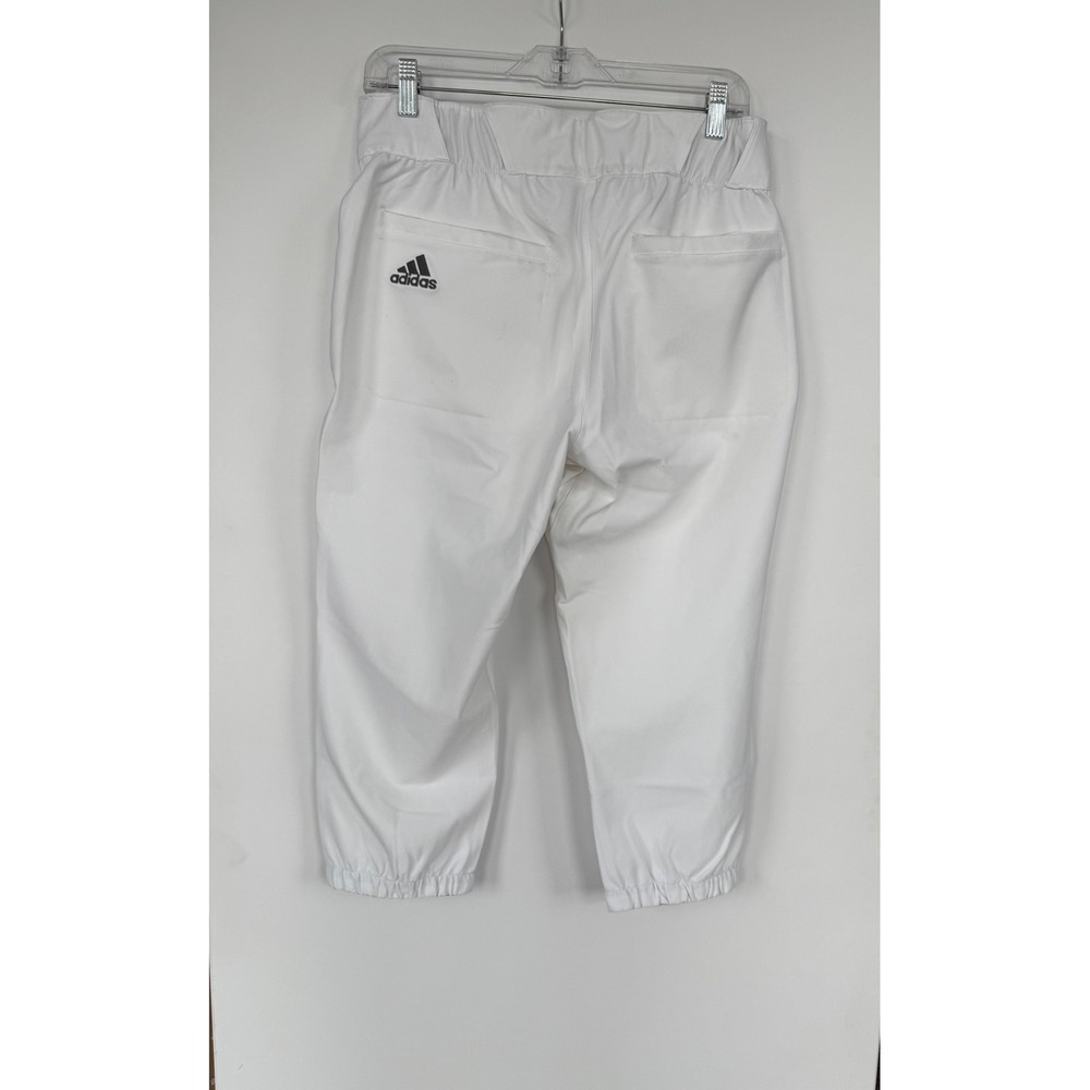 Adidas Solid White Knickers Mens Medium Baseball … - image 1